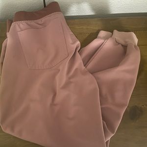 FIGS Zamora Jogger Scrub Bottoms - Mauve